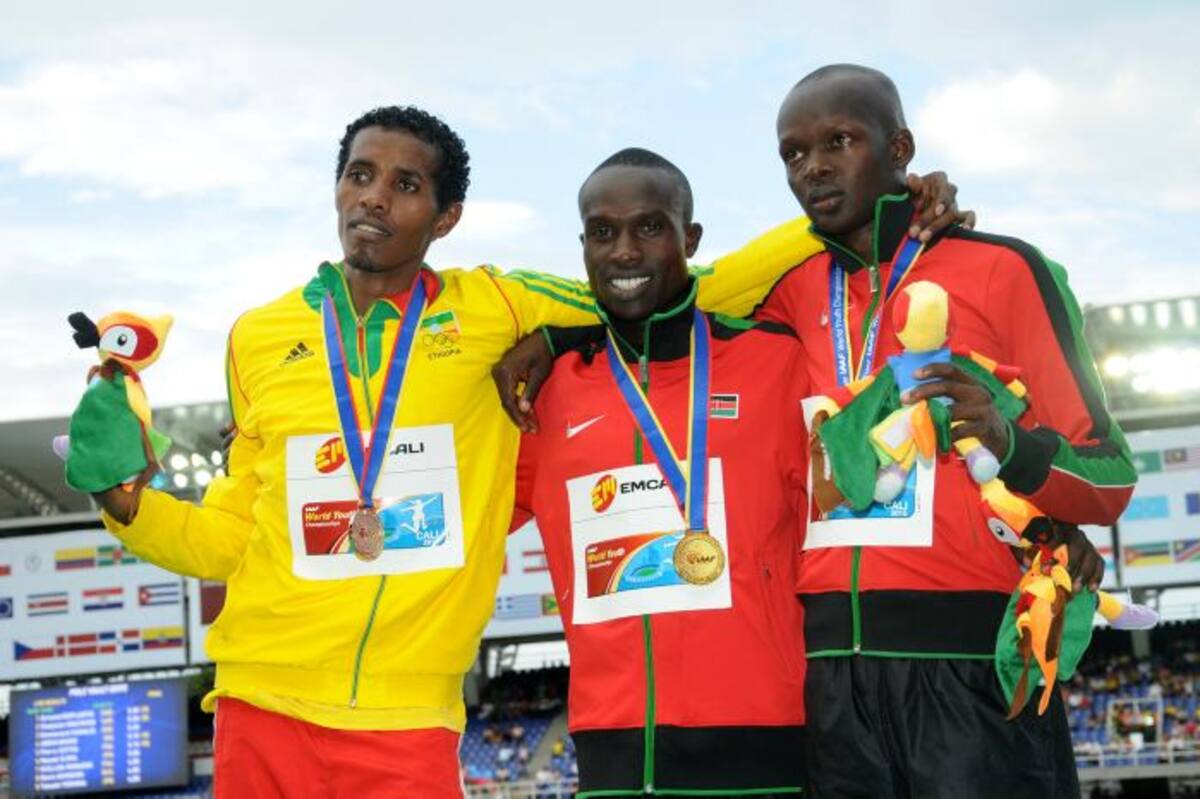 Mundial de Atletismo de menores. COLPRENSA