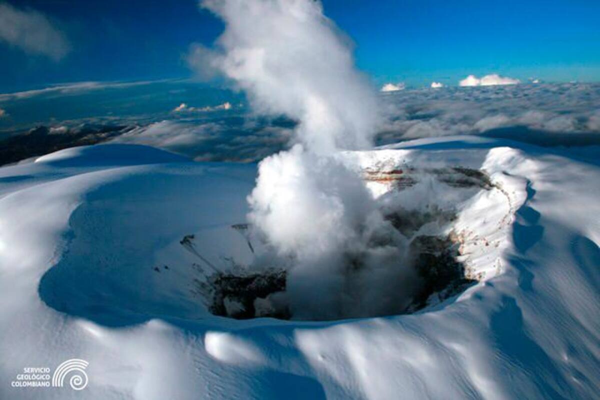 UNGRD pidió pronta evacuación en los alrededores del volcán Nevado del Ruiz