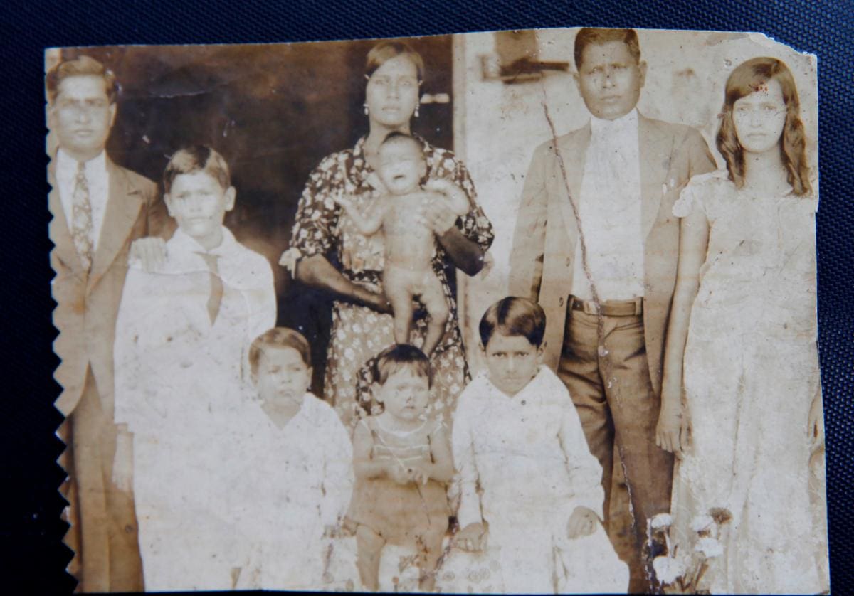 La familia de Emarón Dessabibá Alí-Gahim Aparicio.