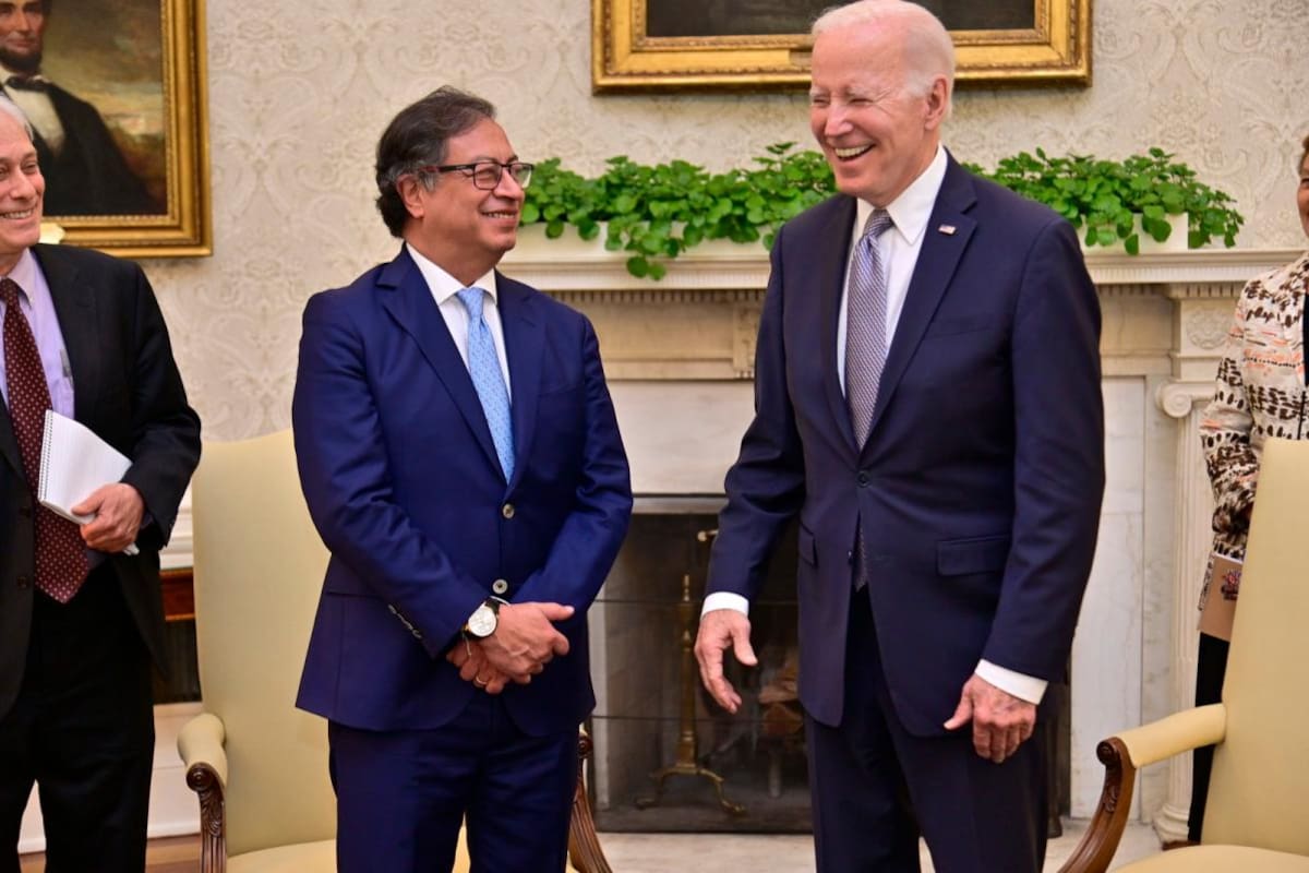 Así transcurrió reunión entre Gustavo Petro y Joe Biden en la Casa Blanca