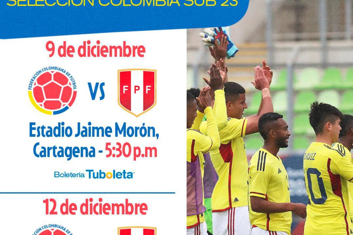 Oficial: Selección Colombia jugará amistoso en Cartagena