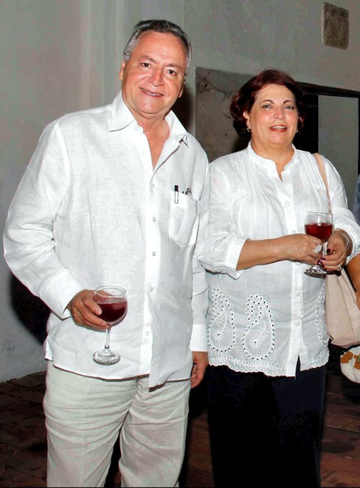 Rafael Martínez y Norma Gómez de Martínez.