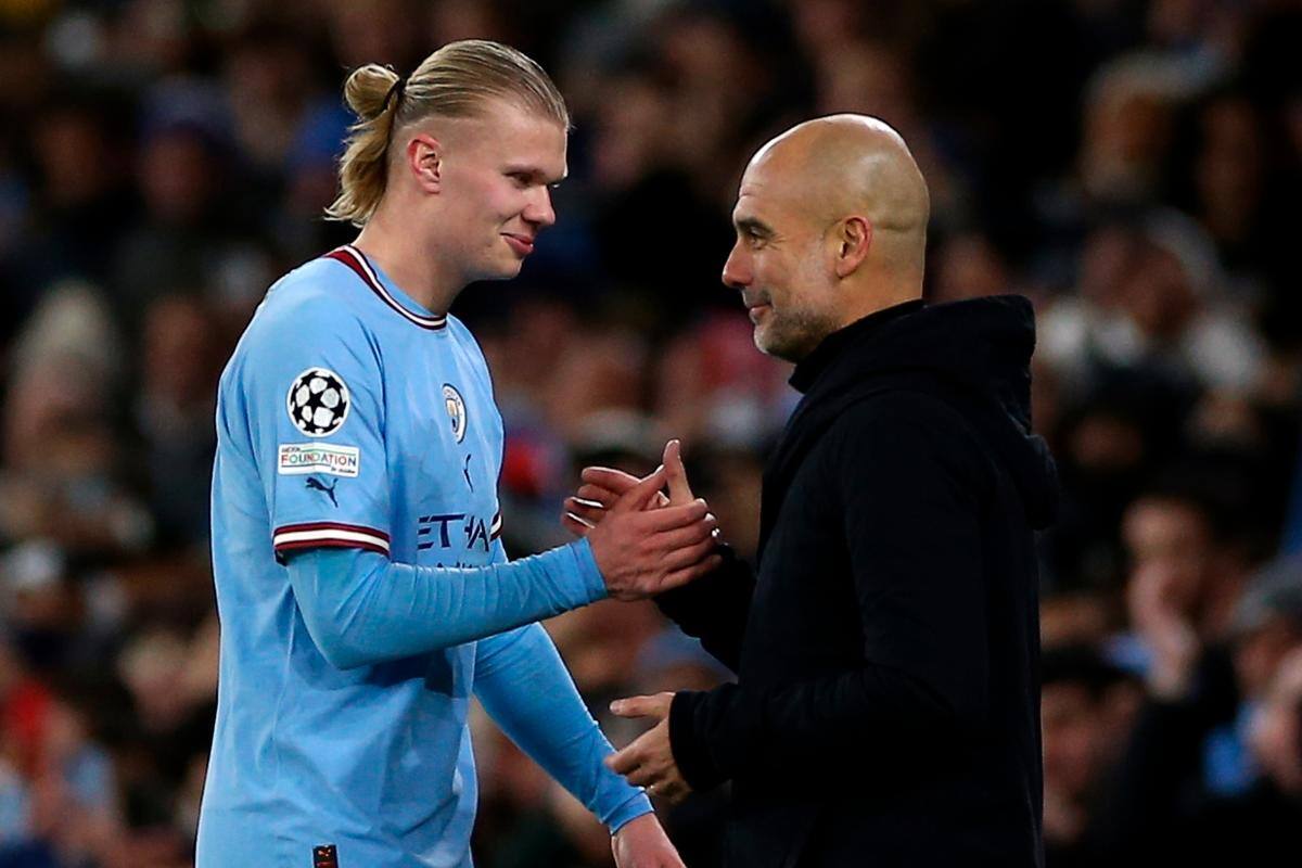 Las críticas a Guardiola a pesar de los 5 goles de Haaland en Champions