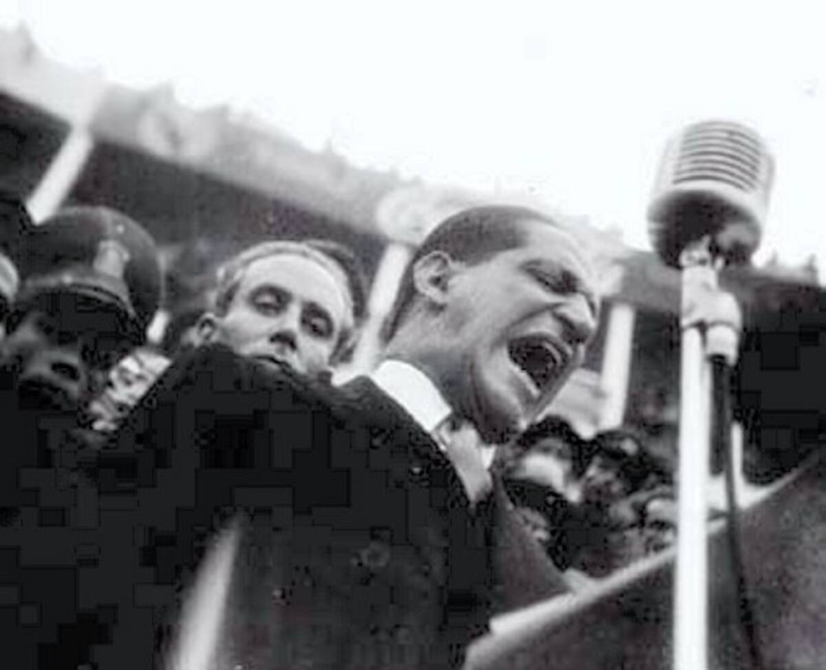 Jorge Eliécer Gaitán. CORTESÍA