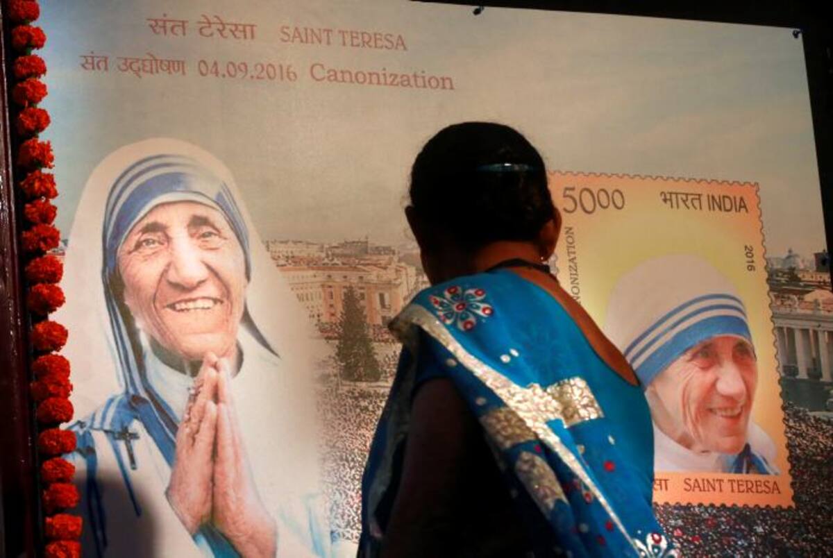 Imagen de la madre Teresa de Calcuta. AP Rafiq Maqbool