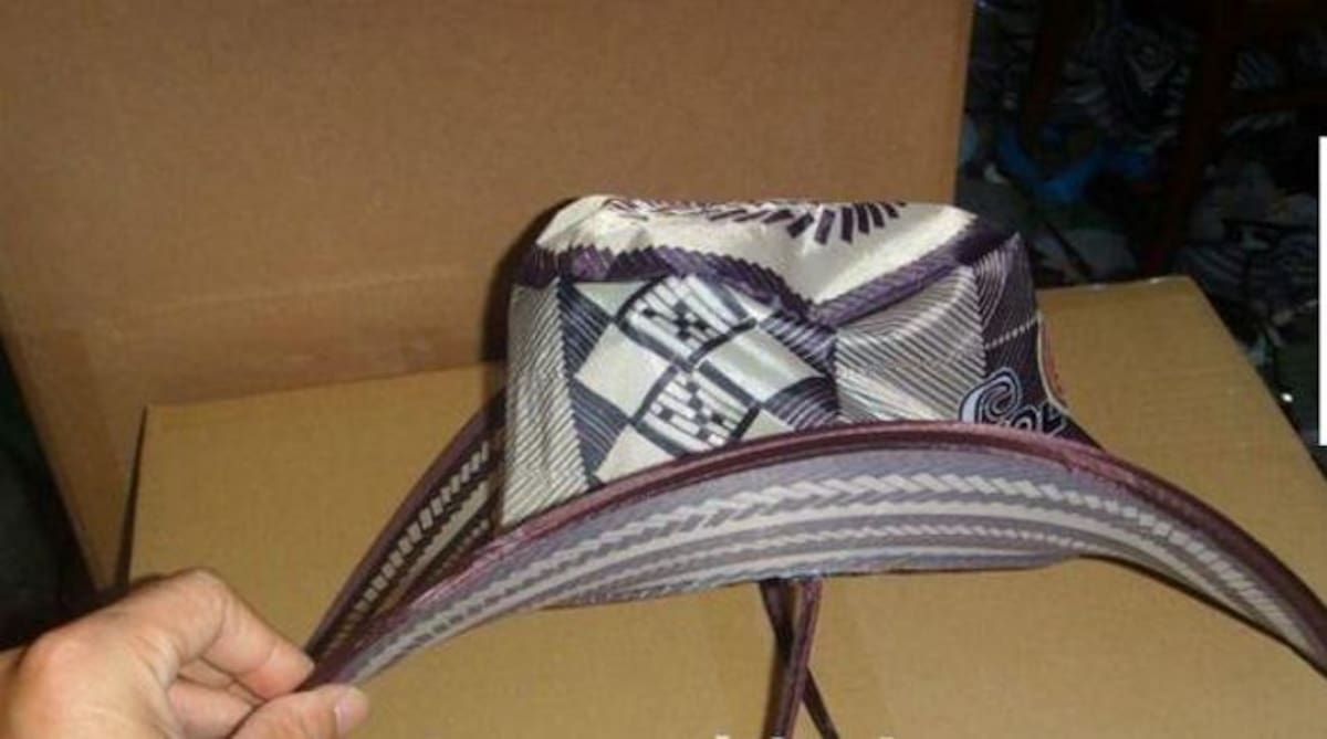 Así lucen los sombreros vueltiaos chinos