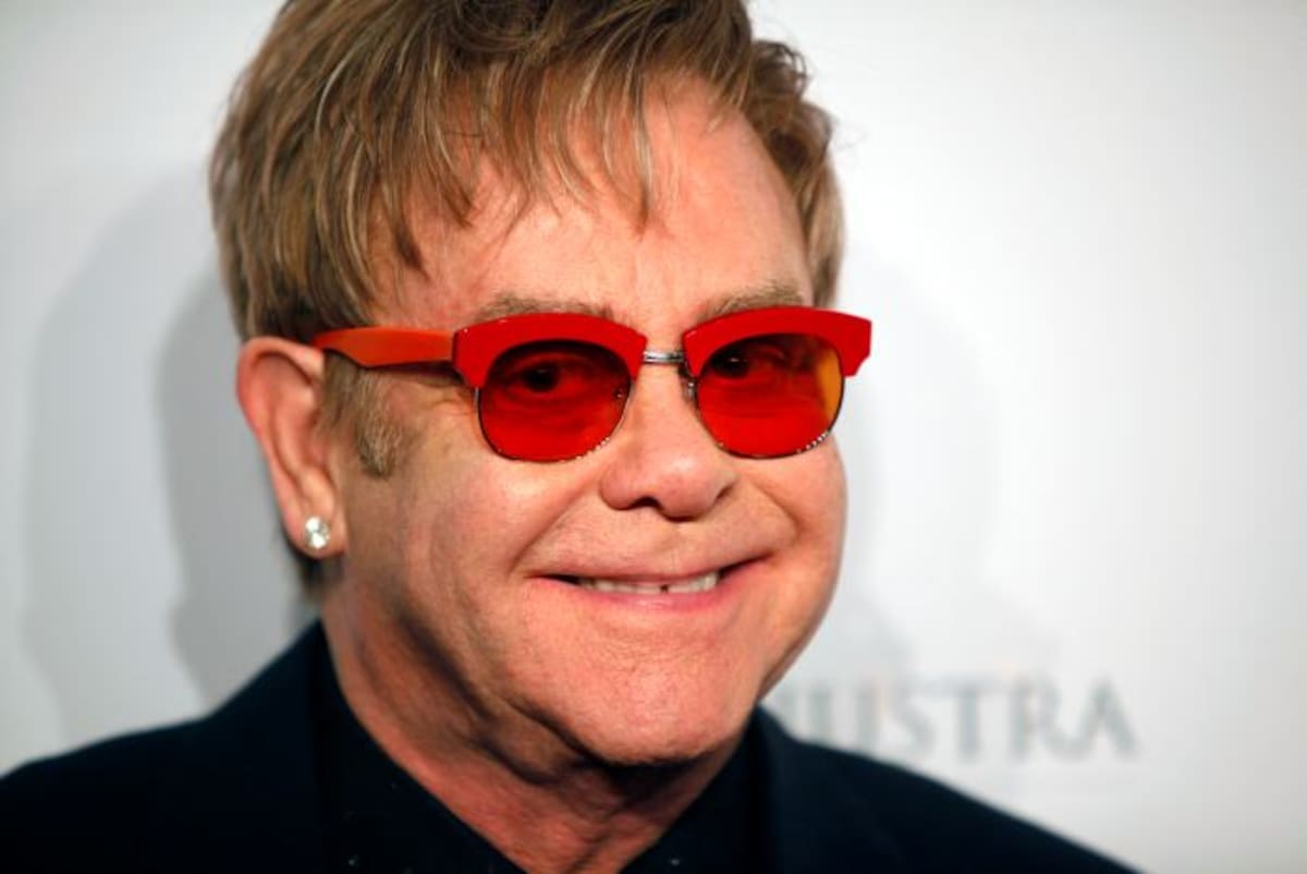 Elton John. AP Carlo Allegri