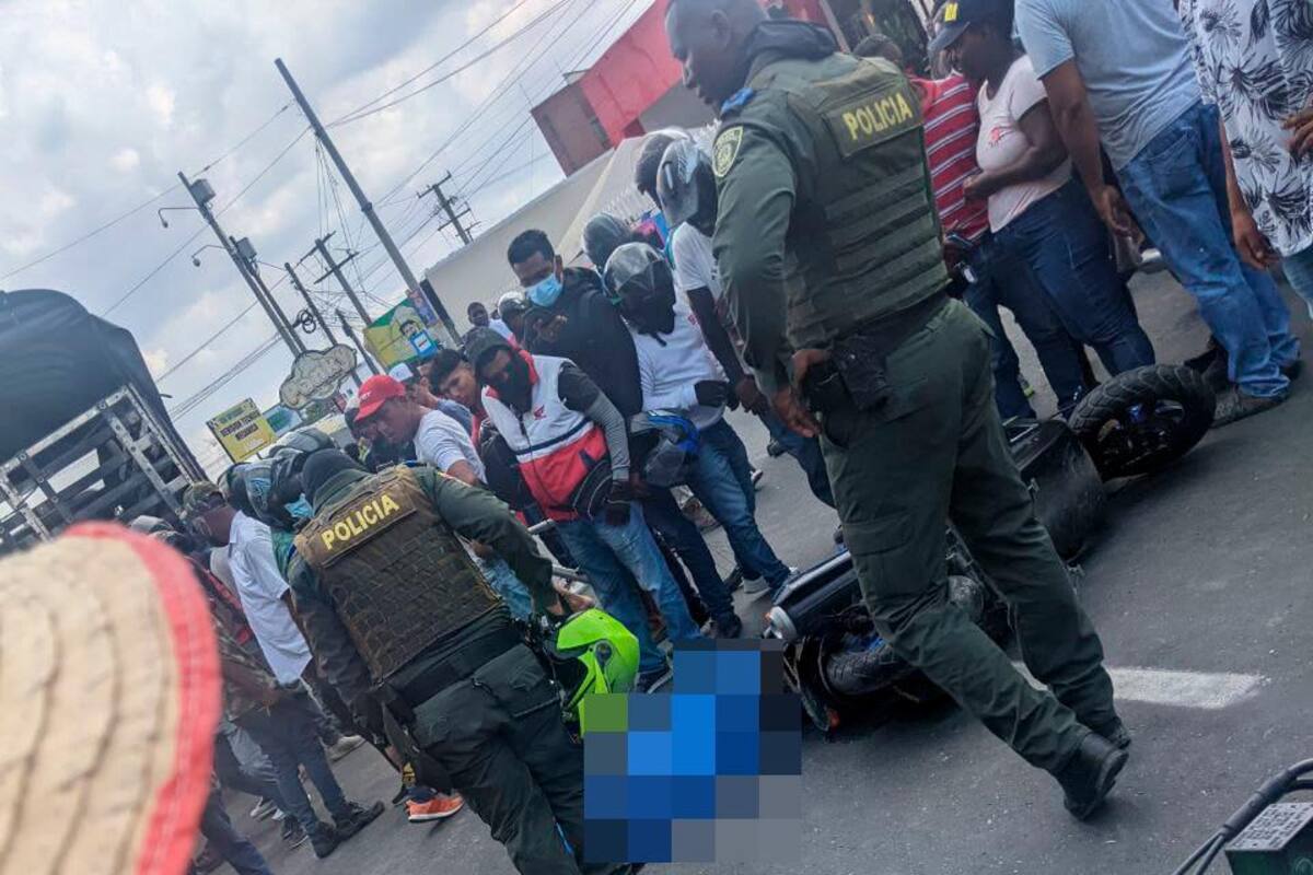 Mujer muere en accidente de tránsito en la Terminal de Transportes