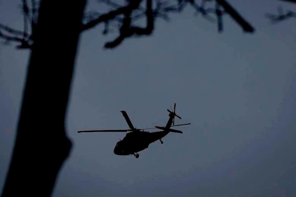 Se accidenta helicóptero de la Policía: no hay sobrevivientes