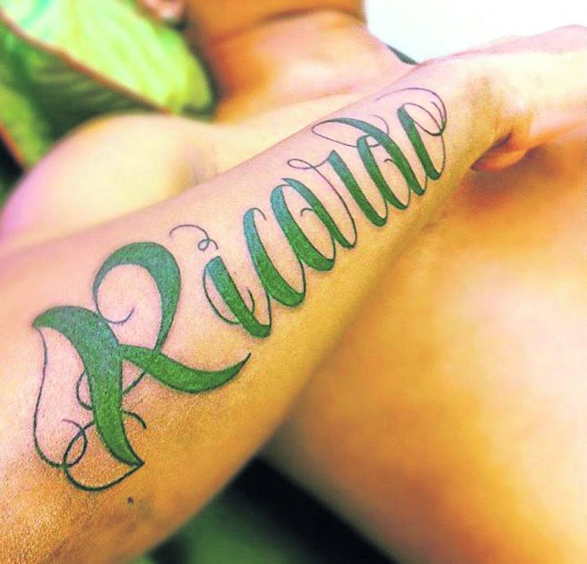 Los tatuajes más frecuentes son los nombres de hijos o parejas.