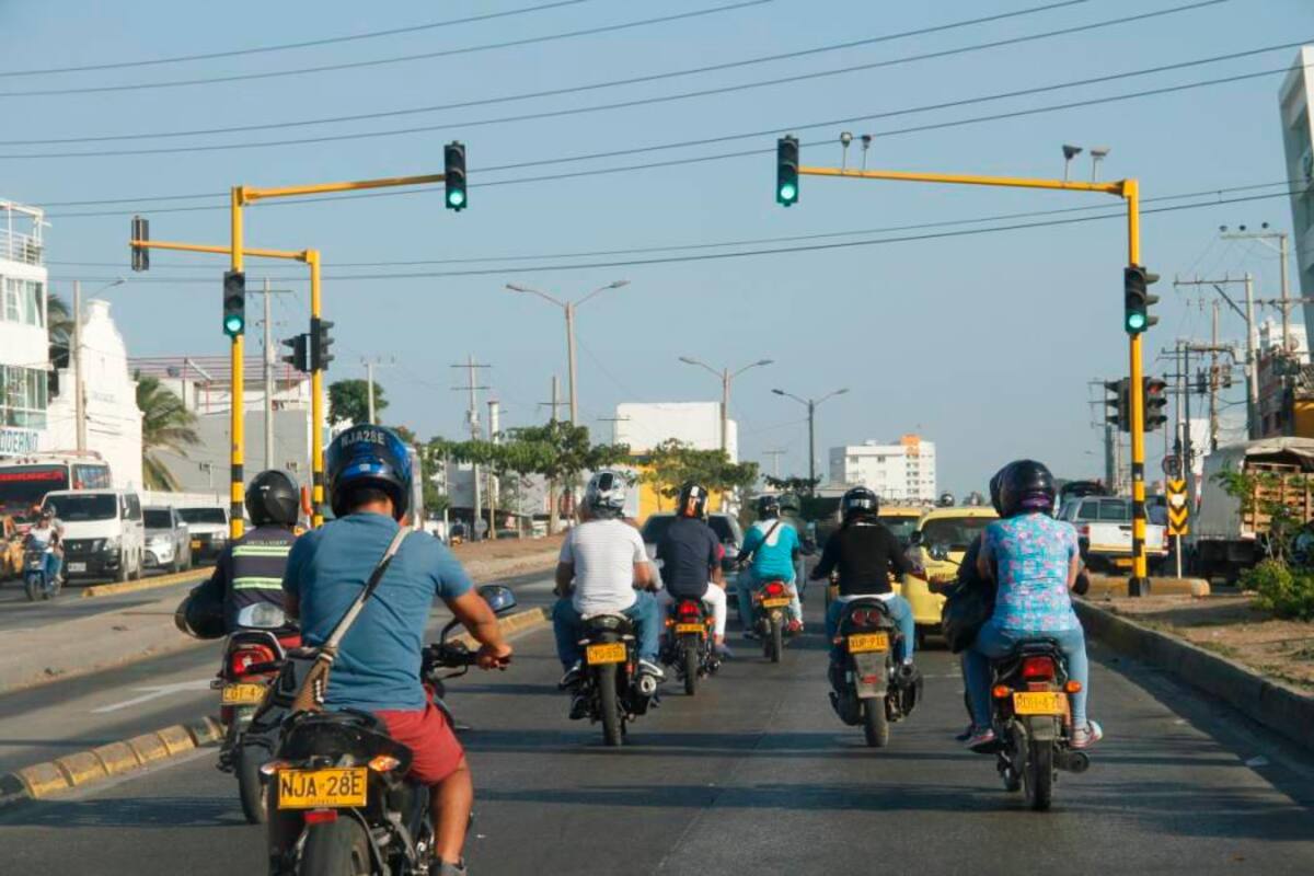 Así puede registrar parrilleros y circular en moto por la Pedro de Heredia