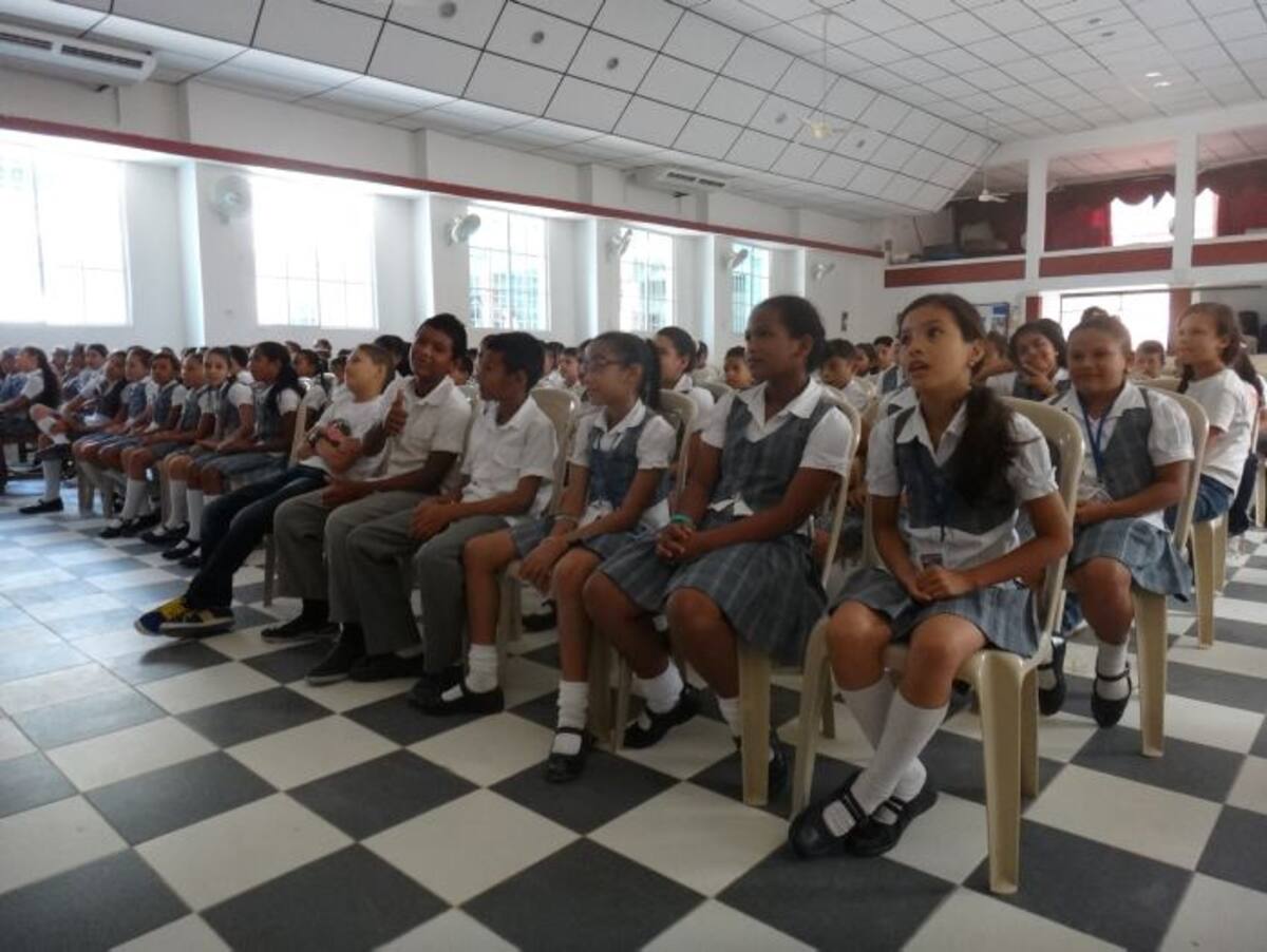 Niños, niñas y adolescentes disfrutaron de diferentes cortos y largometrajes durante las proyecciones del proyecto proyecto Movie Town Kids. ARCHIVO