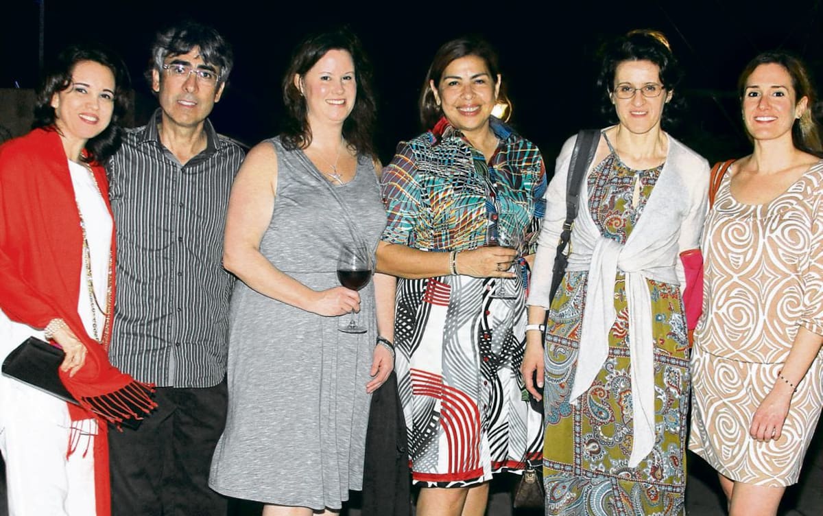 Rocío Martínez, Rodolfo Payares, Meredith Jones, Giselle de Herron, Elena Brasoveanu y Monique Marin.