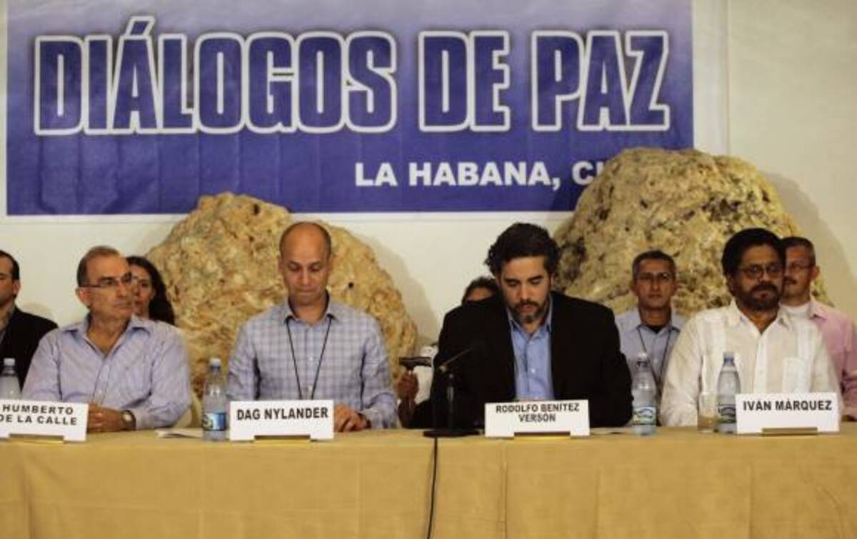Rodolfo Benítez, delegado de Cuba en los diálogos de paz, anunció este jueves la creación de la Comisión de la Verdad luego de que se haya firmado el acuerdo de paz con las Farc. EL COLOMBIANO- CORTESÍA