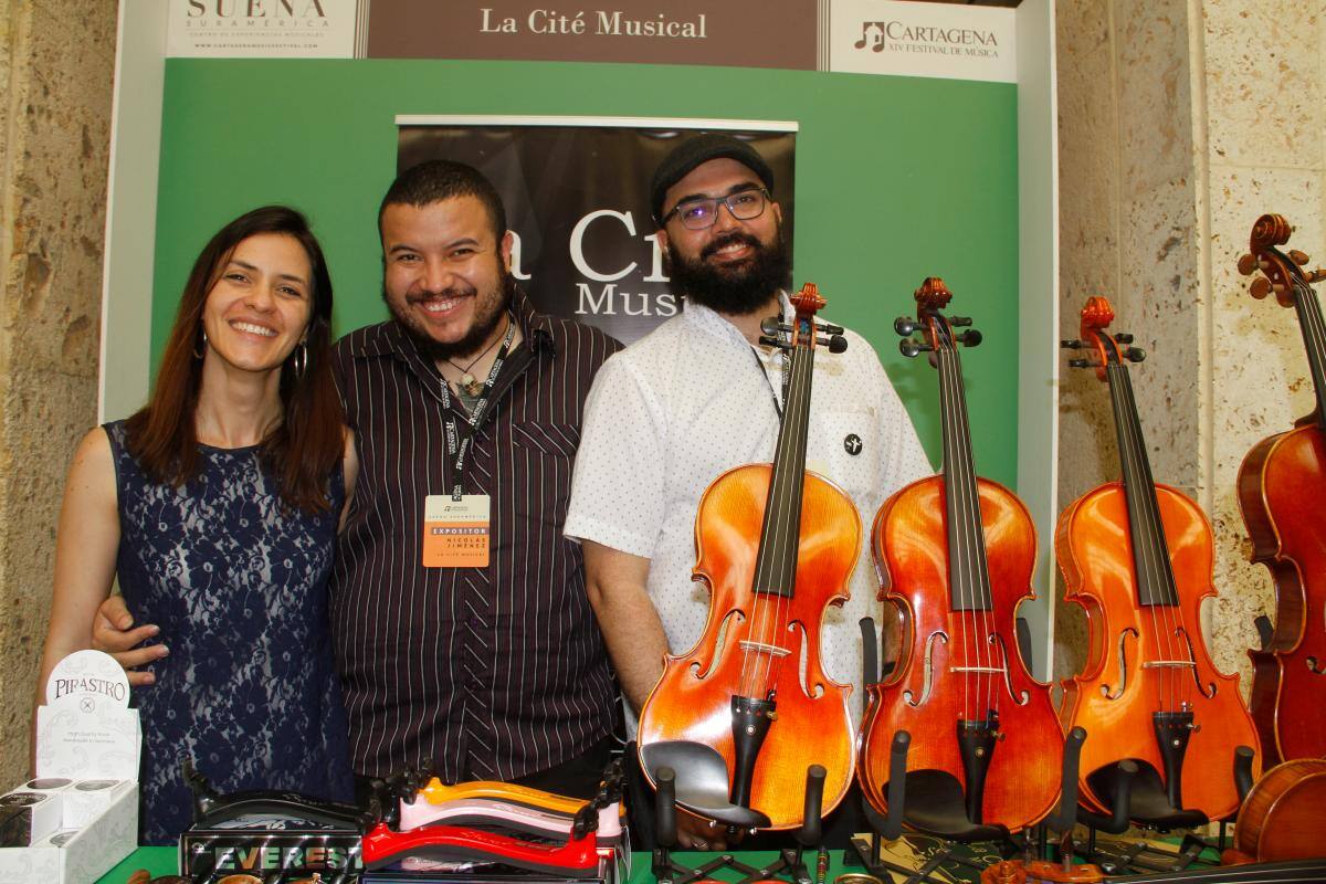 Alejandra Bedoya, Nicolás Jiménez y Camilo Marín.
