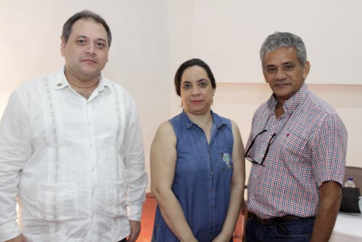 Luis Carlos Lorduy, Ana María De Ávila y Jairo Laguna. NAYIB GAVIRIA