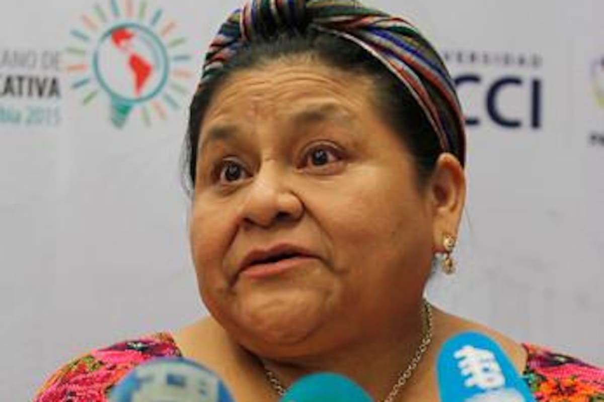 Premio Nobel de Paz, Rigoberta Menchú, acompaña celebraciones del bicentenario