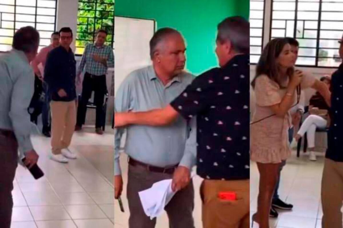 Video: Dos concejales casi se van a los puños en medio de acalorada discusión