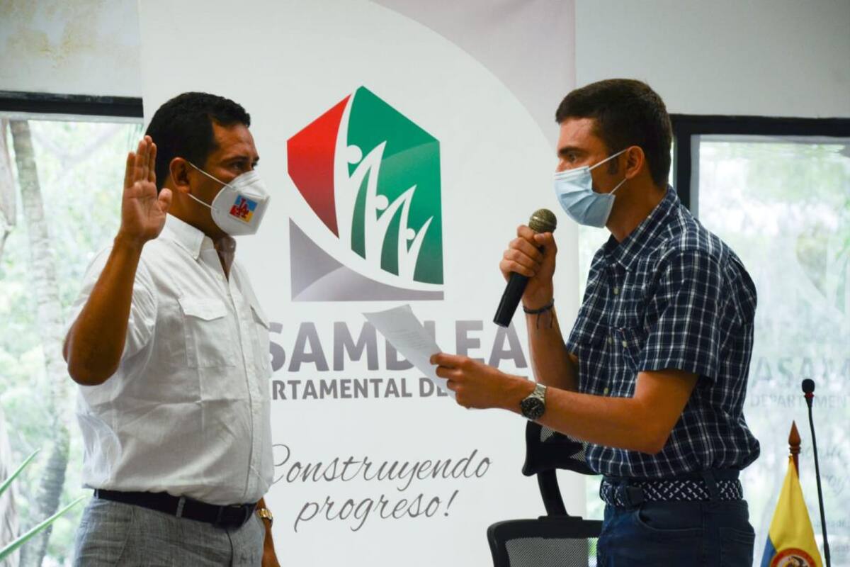 Diputado del Centro Democrático ocupará la presidencia de la Asamblea de Sucre 2022