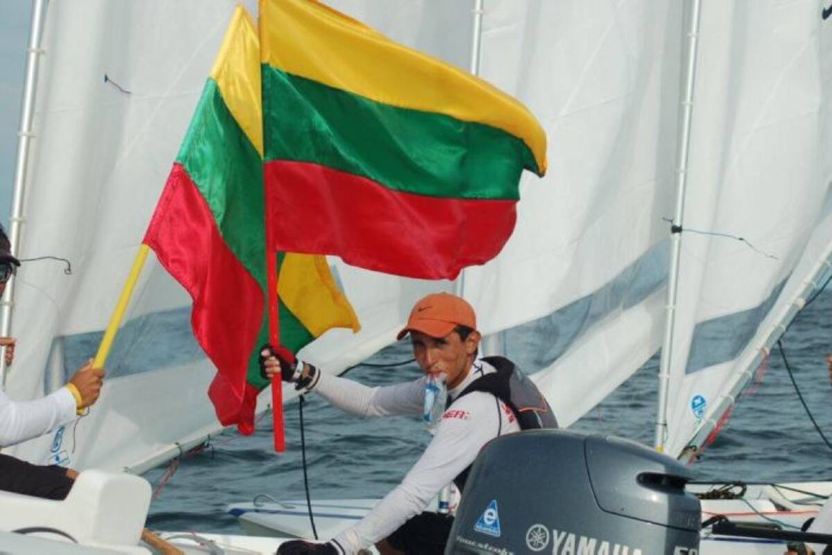 Bolívar consiguió con Danny Delgado su primer oro en los Juegos Nacionales. CORTESIA