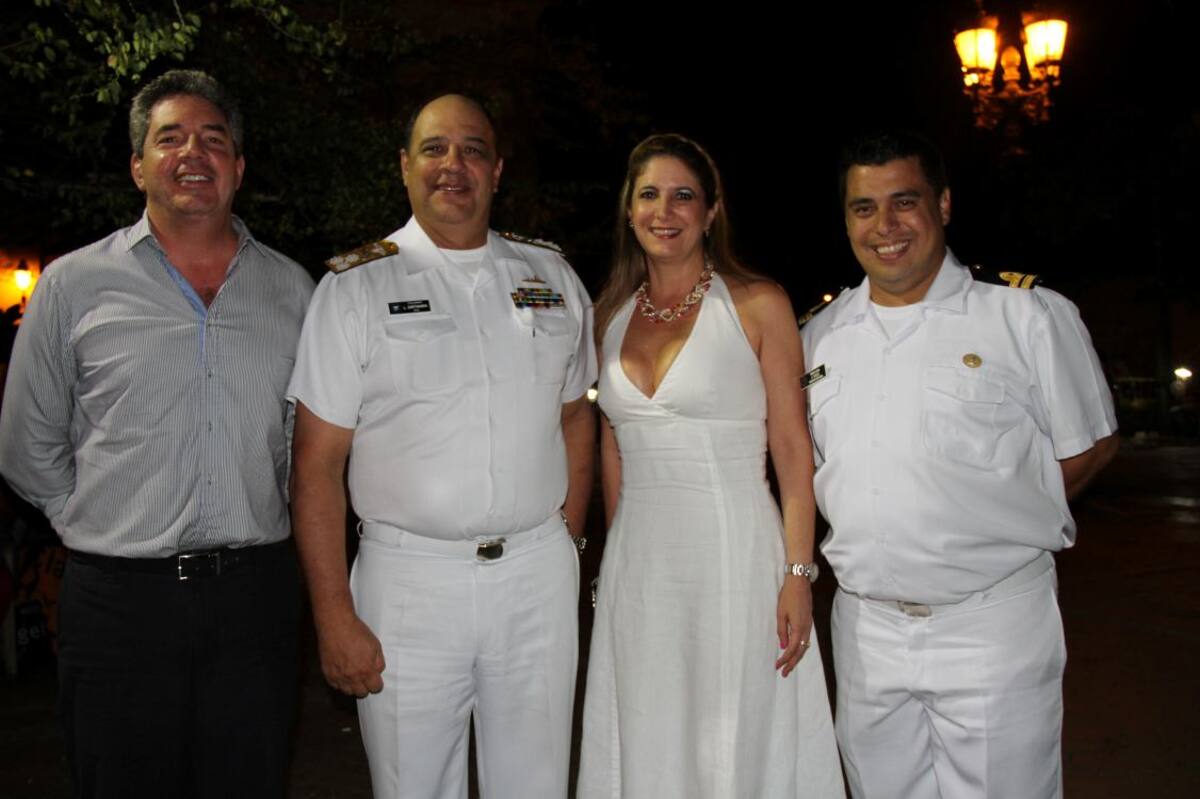 Tadeo Murra, Leonardo Santamaria, Sacra Náder y Germán Franco. FOTOS ZENIA VALDELAMAR/EL UNIVERSAL/