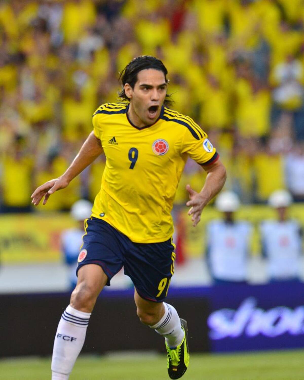 Radamel Falcao García anotó el primer gol del partido. AFP