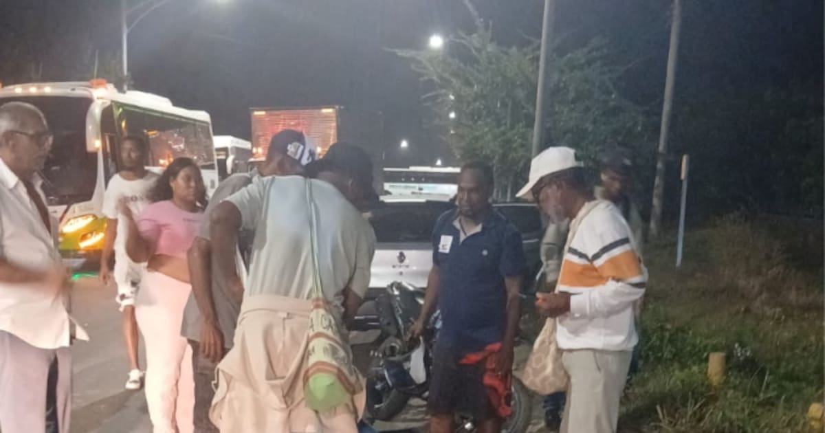 Andrés Villa, the motorcyclist who lost his life in a strong collision with a semi-truck in Mamonal