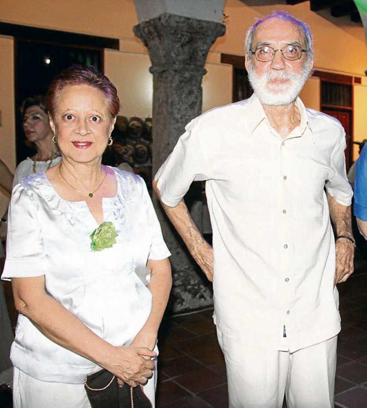 Cecilia Delgado y Alfredo Guerrero.