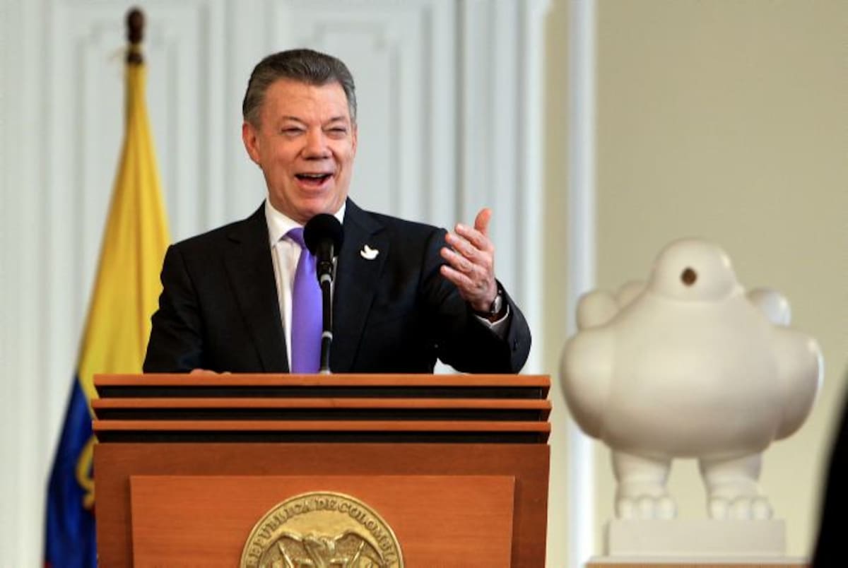 Juan Manuel Santos, presidente de Colombia. EFE
