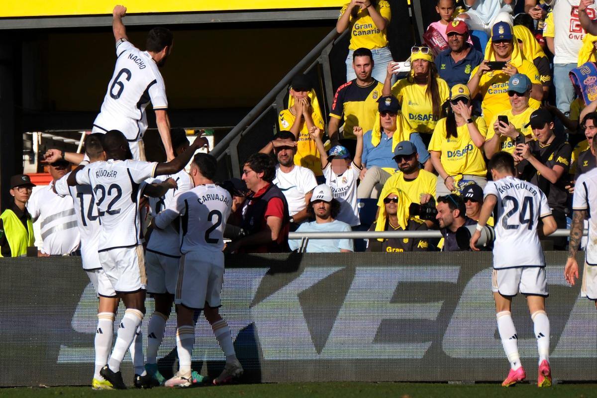 Real Madrid remontó y se pone líder en España