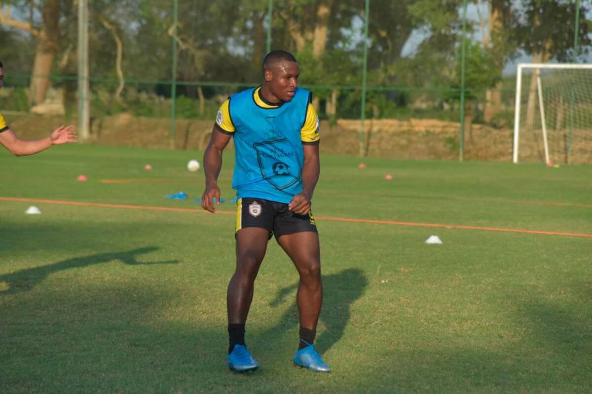 Juan Camilo Moreno, lateral izquierdo de Real Cartagena. //Cortesía