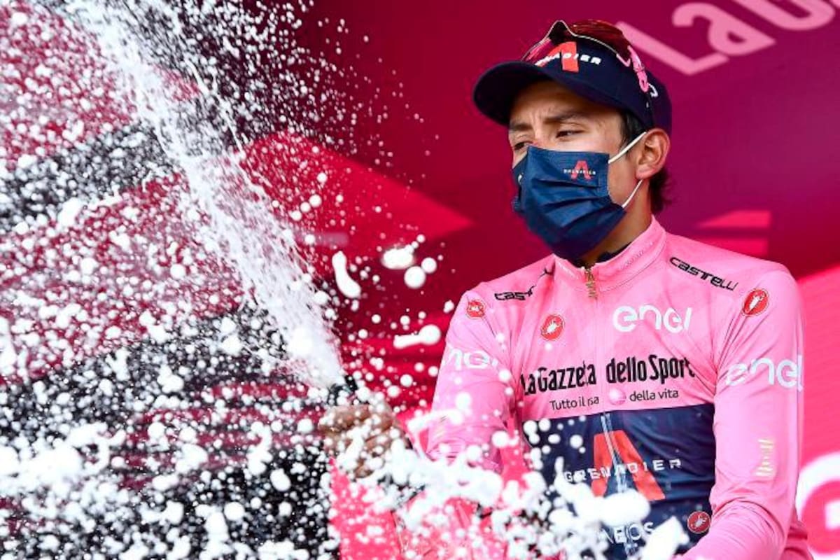 Egan Bernal, campeón del Giro de Italia