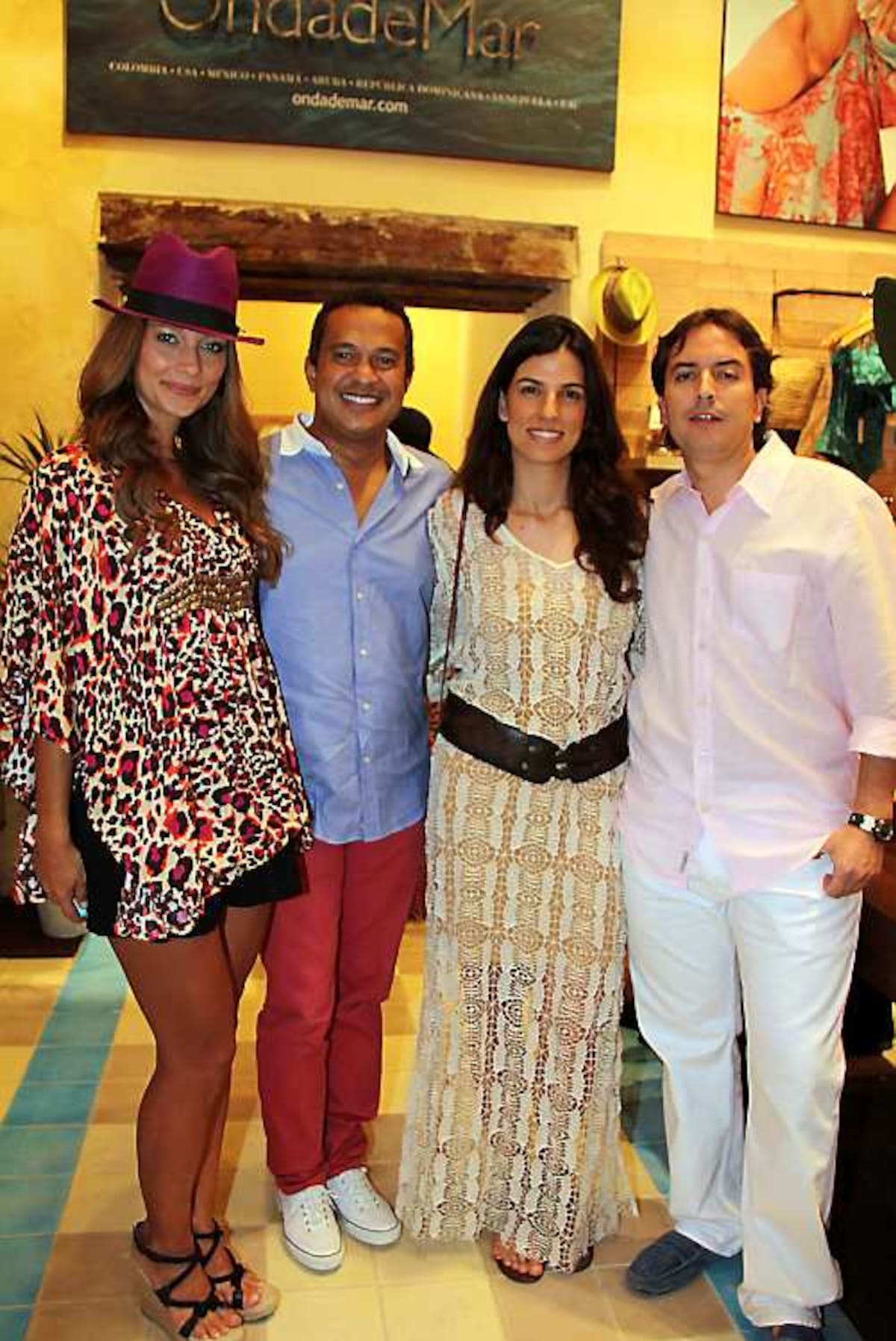 Ana Katalina Torres, Lug Gerard, Manuela Jaramillo y José Santos. fotos MARUJA PARRA/EL UNIVERSAL/