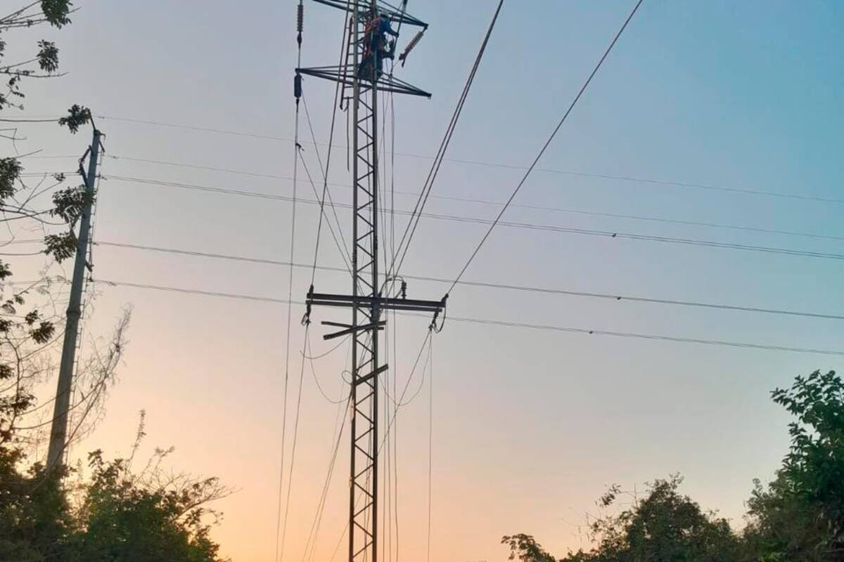 Vuelve y juega: nuevo robo de cables deja sin luz a municipios de Bolívar