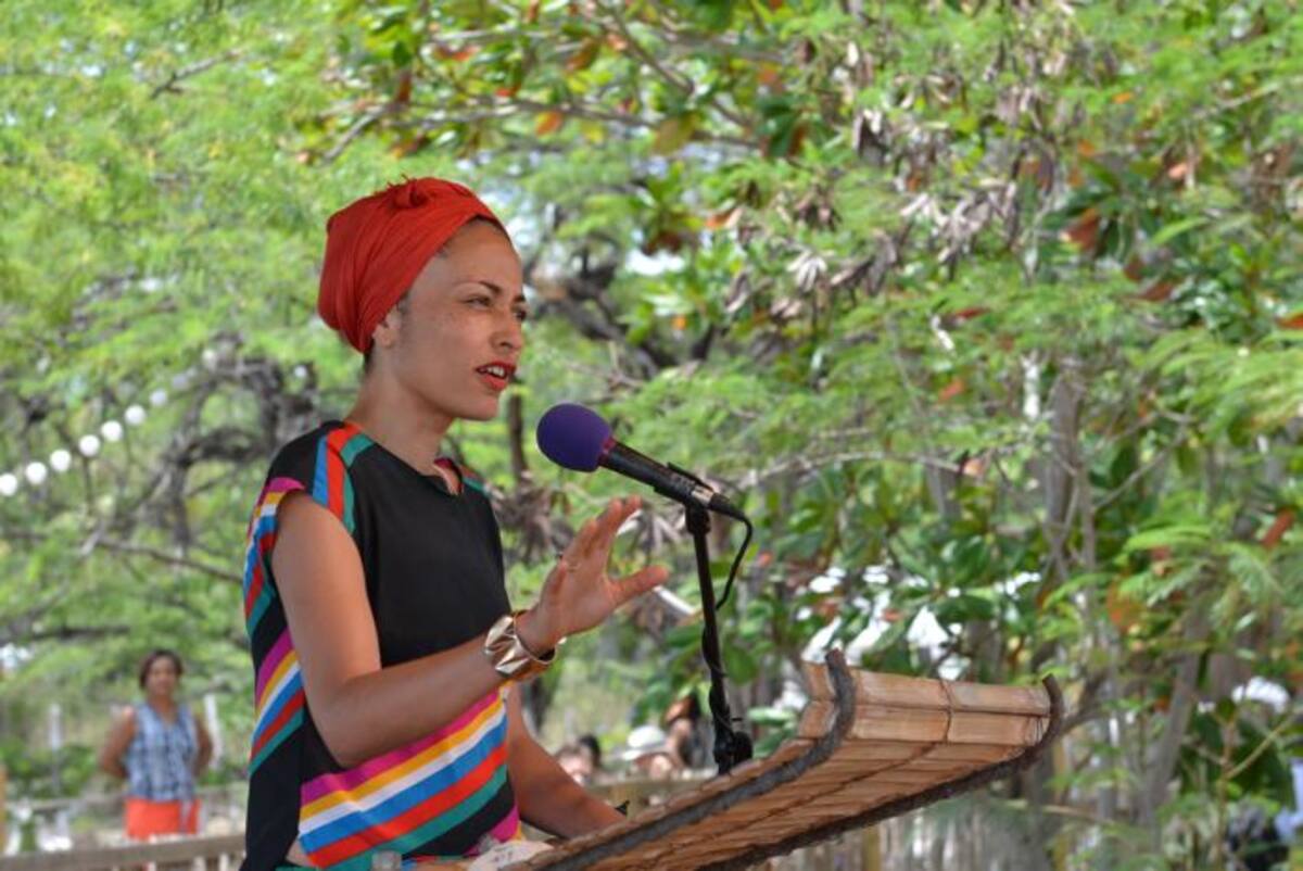 La novelista Zadie Smith en Jamaica. Dave MacFadden-AP