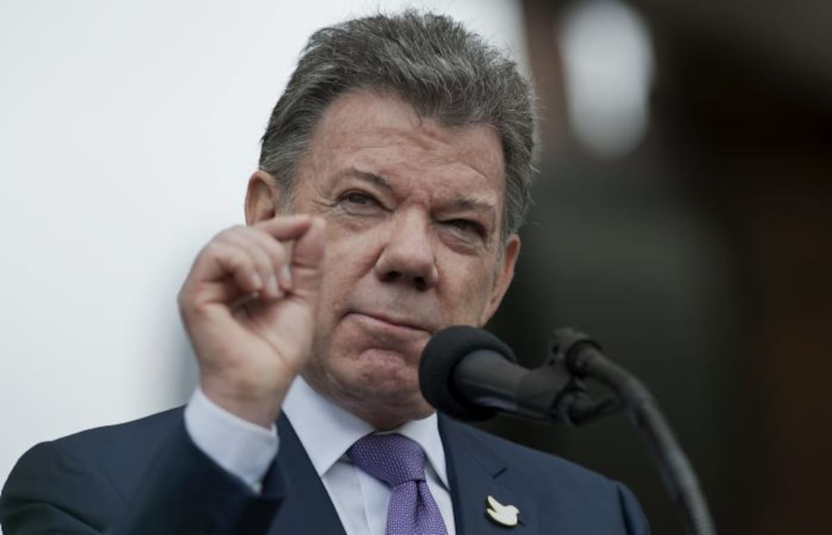 Juan Manuel Santos. AFP GUILLERMO LEGARIA