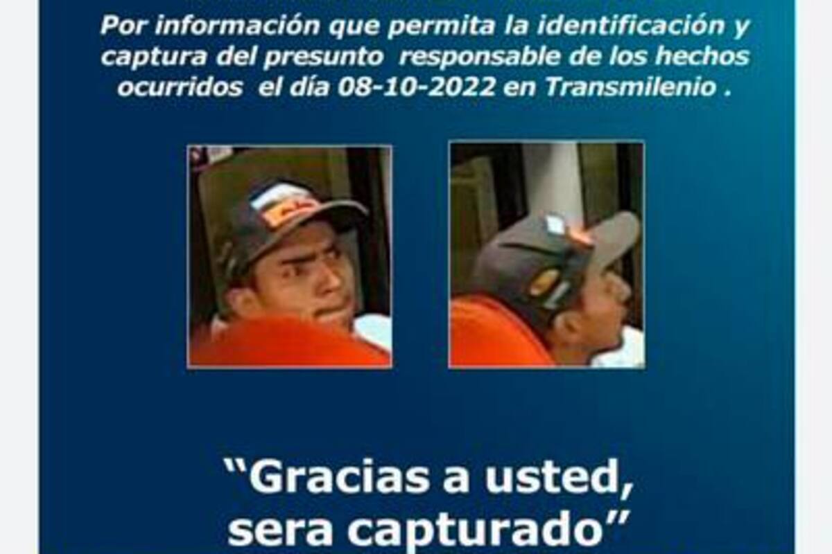 Ofrecen $20 millones por responsable de asesinato de menor en Transmilenio