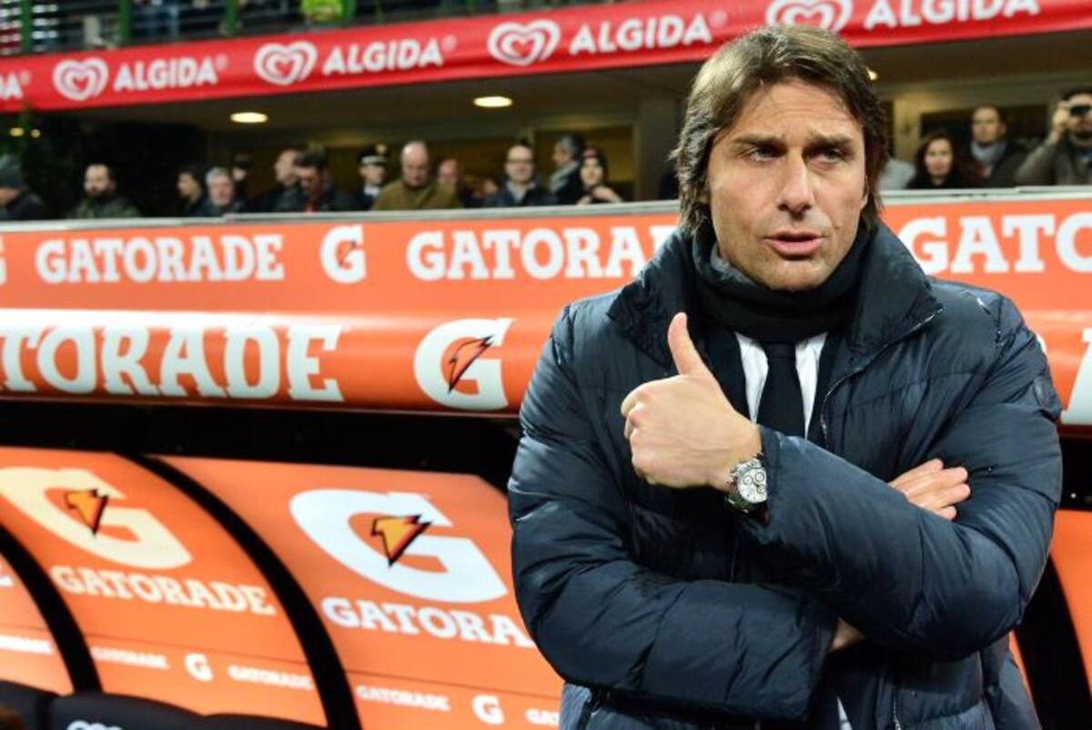 Antonio Conte director técnico de la Selección de Italia. AFP GIUSEPPE CACACE