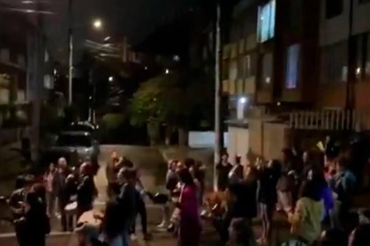 Video: con cacerolazo terminan movilizaciones en Bogotá