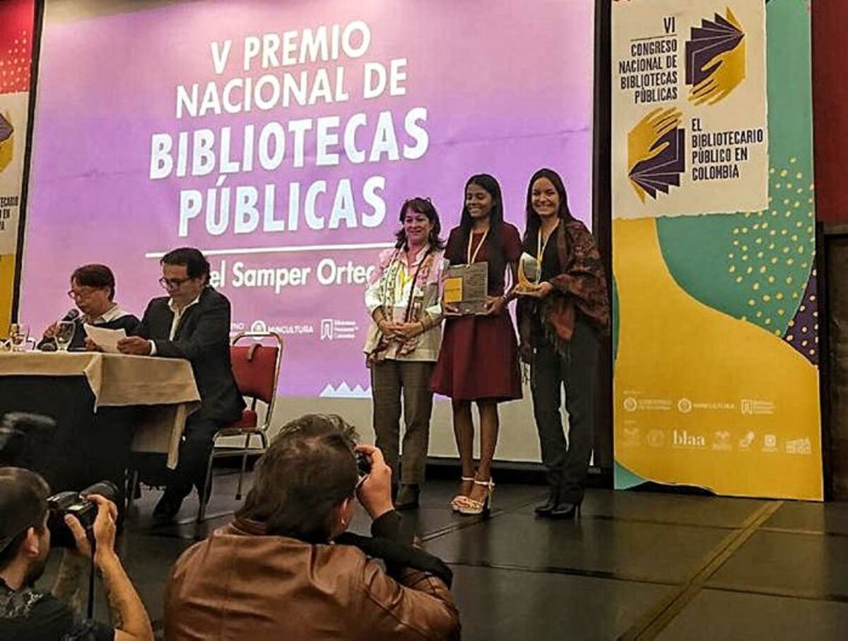 La Biblioteca de Cicuco quedó entre las 4 mejores bibliotecas del país, por su impacto en la comunidad. Icultur