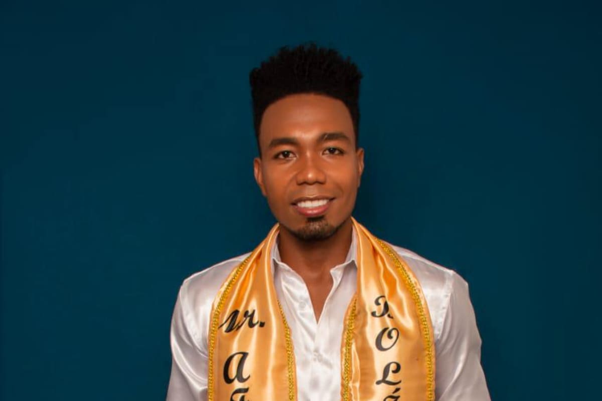 Javier Altamar es Bolívar en Míster Afro Colombia