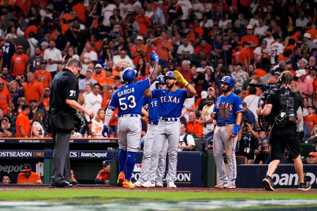 Rangers, nuevos ‘reyes’ de la Liga Americana y van a al Serie Mundial