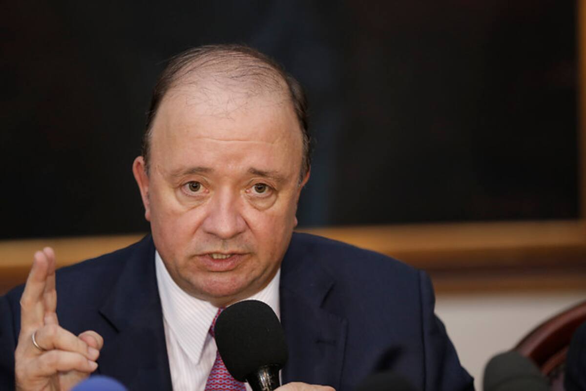 Luis Carlos Villegas, ministro de Defensa. Colprensa