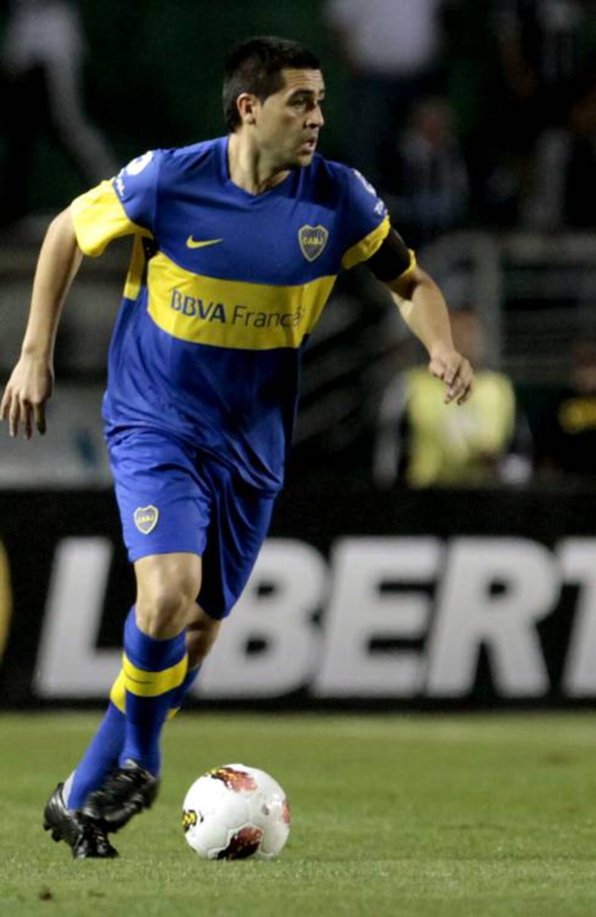 Juan Román Riquelme, ídolo al Boca Juniors. AP