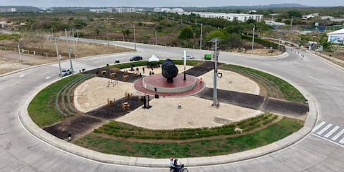 Fotos: así es la nueva vía de acceso a Tierrabaja, en la Zona Norte de Cartagena