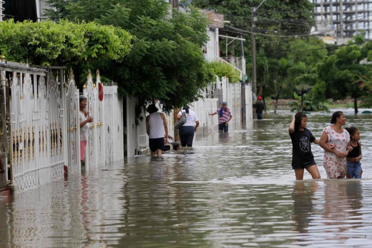 Videos: Fuerte lluvia en Cartagena deja varias emergencias