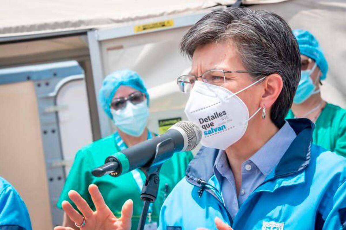 Claudia López, alcaldesa de Bogotá, vuelve a dar positivo para COVID
