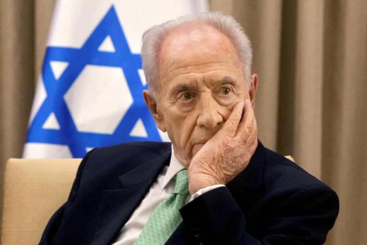 Shimon Peres. Ap.