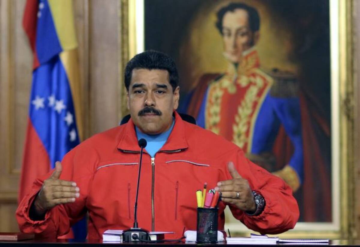 Nicolás Maduro, presidente de Venezuela. AFP PRESIDENCIA