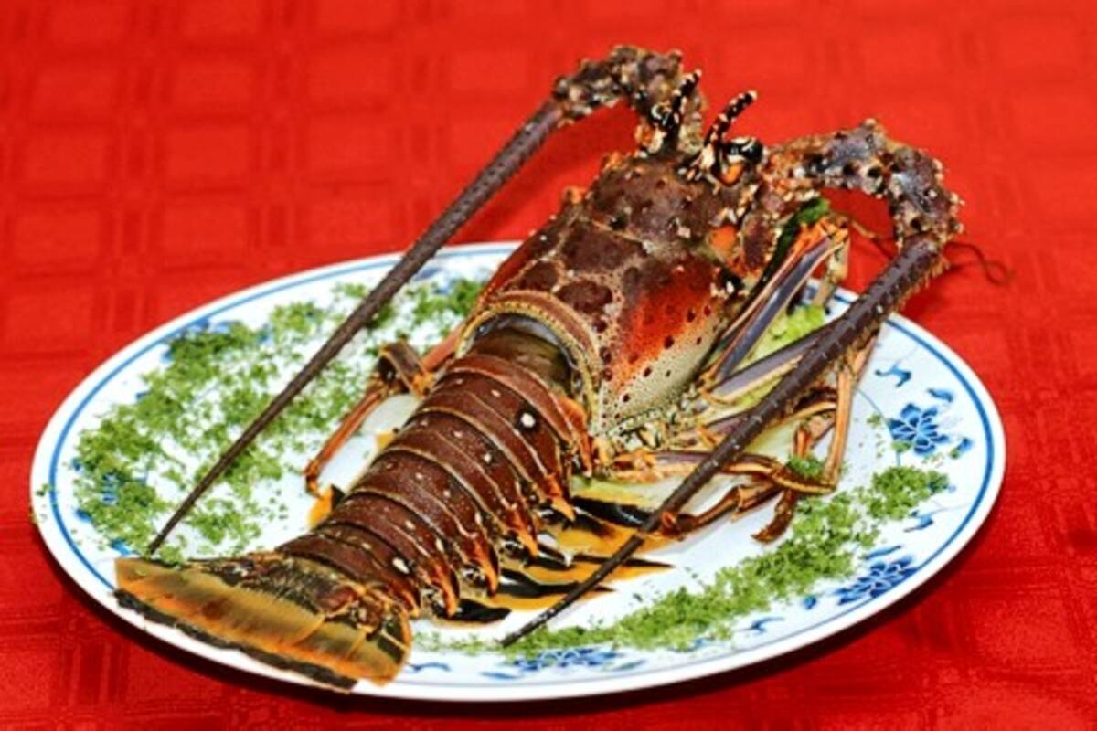 La langosta es uno de los platos más finos de la cocina cartagenera.